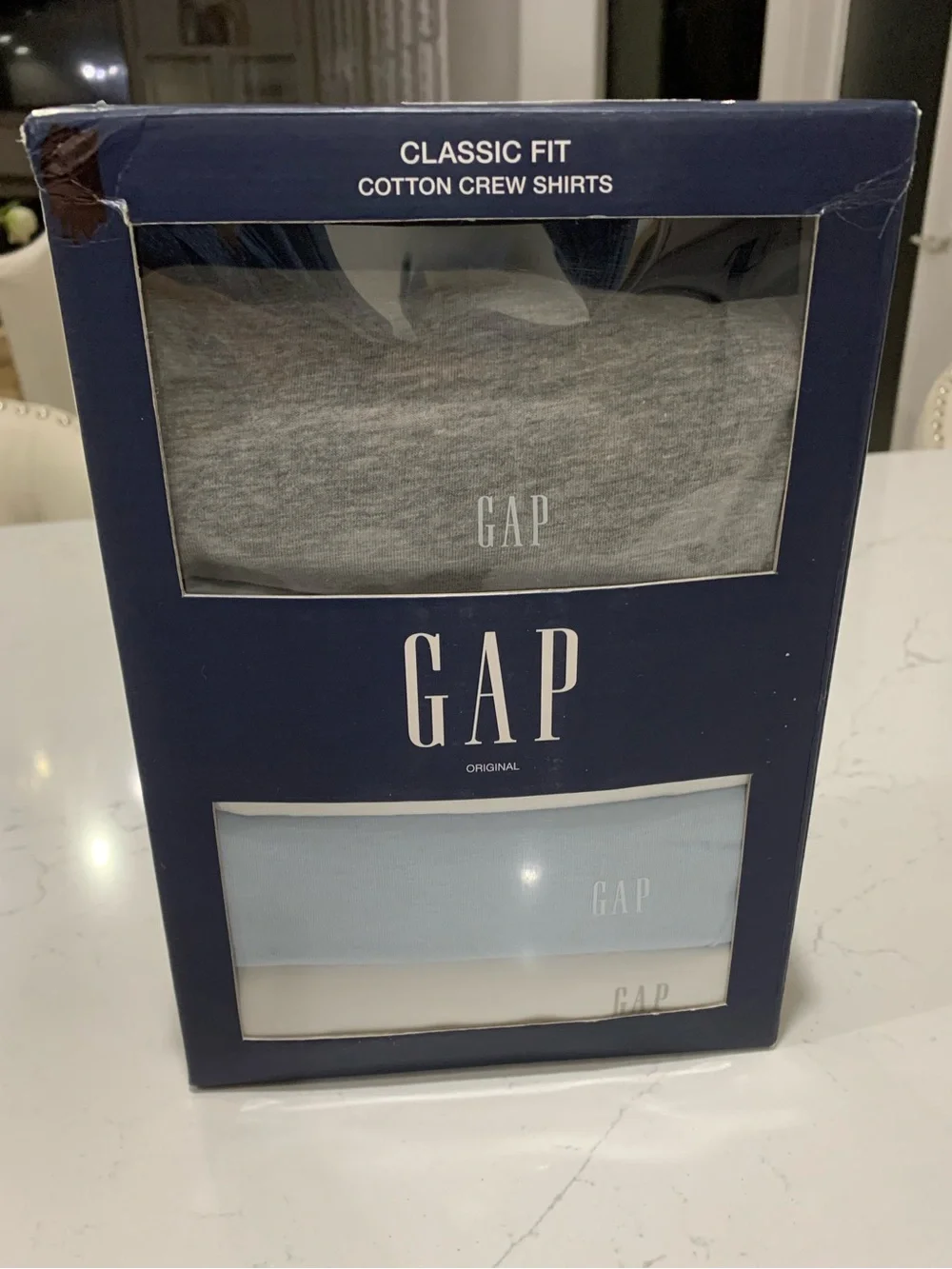 GAP Men 4 Pack BOXED Cotton Ribbed Tanks Size M